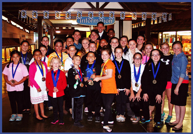 Ice Chalet Robert Unger team first place