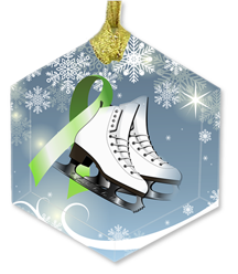 Glass ornament for Mary Lu