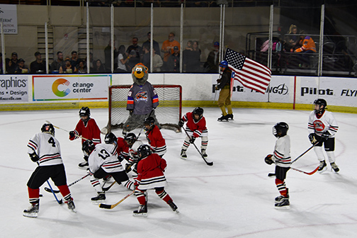 Ice Chalet IceHawks at a Knoxville Ice Bears game