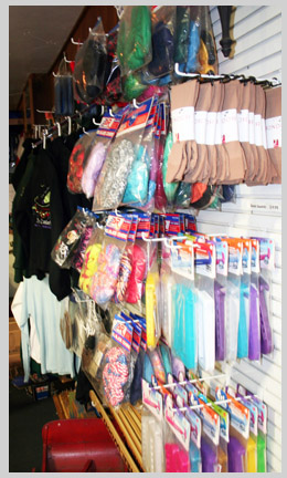Inside the Ice Chalet Pro Shop