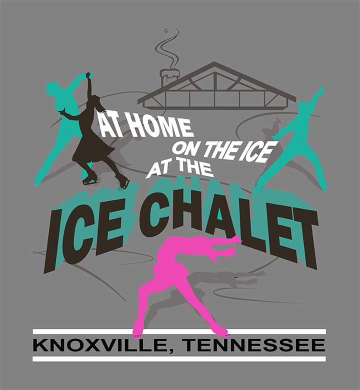 Ice Chalet skaters t-shirt