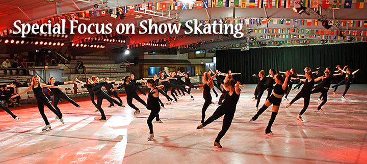 Special focus on show skating at the Ice Chalet