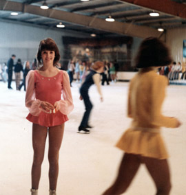 Beverly Horner and skaters