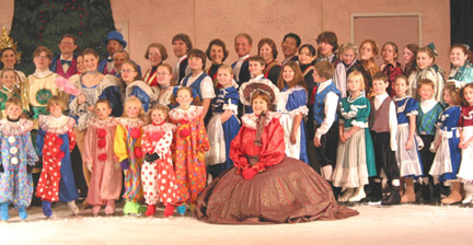 A photo of part of the cast